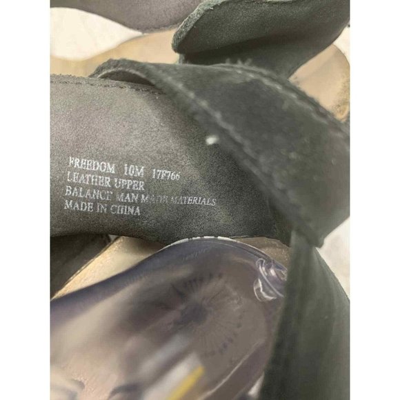 Naot Freedom Brown Leather Slip On Buckle Mules 10 - Picture 8 of 8